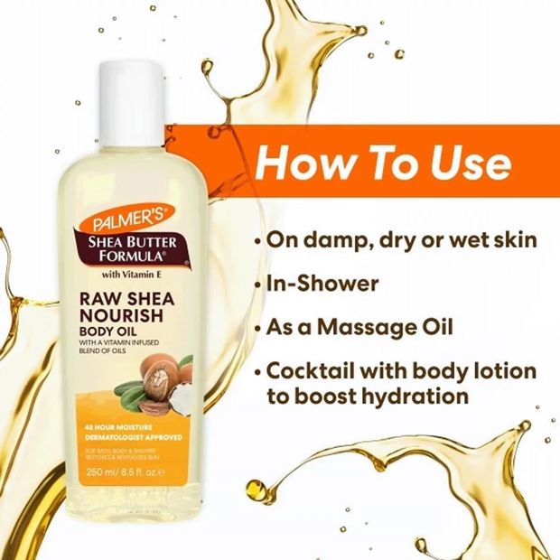 Palmer's Shea Butter Formula Body Oil with Vitamin E- 250ml