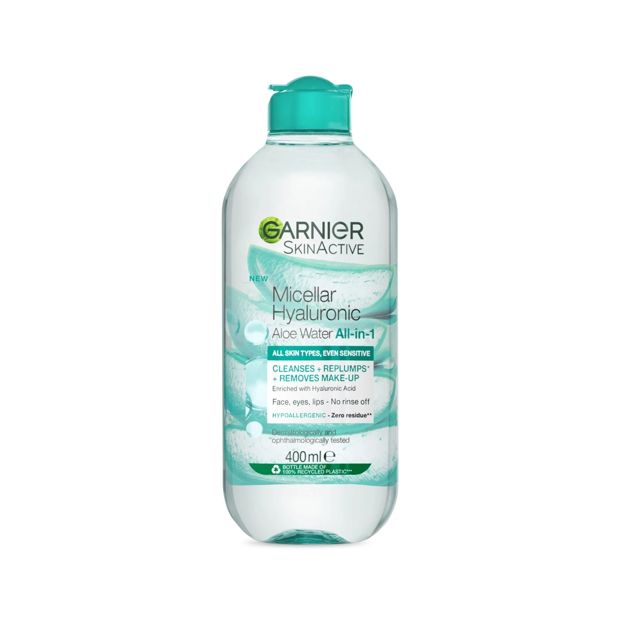 Garnier SkinActive Micellar Cleansing Water All-in-1 - Hyaluronic Acid & Aloe Vera