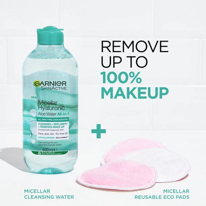 Garnier SkinActive Micellar Cleansing Water All-in-1 - Hyaluronic Acid & Aloe Vera
