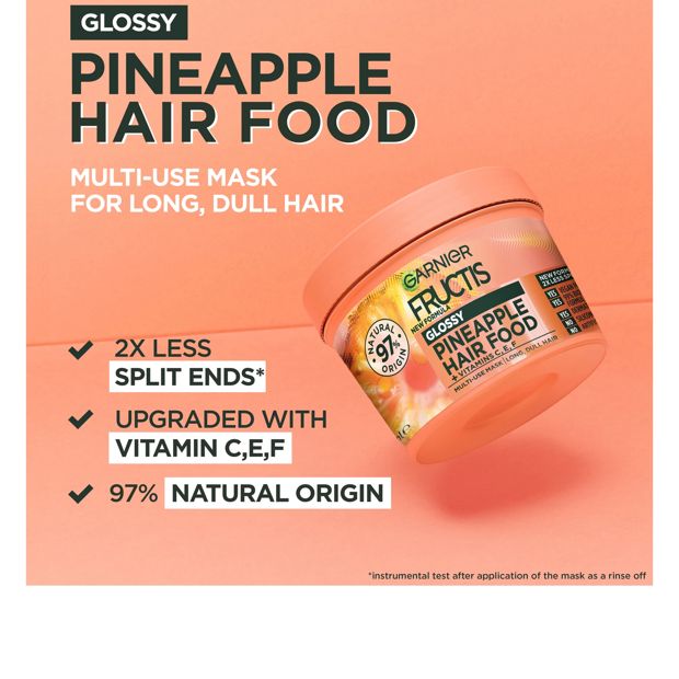 Garnier Fructis Glossy Pineapple Hair Food - 390ml