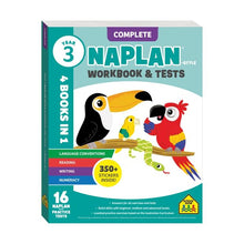 Naplan-Style Complete Workbook and Tests Year 3: 4 Books in 1