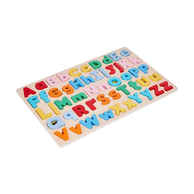 Wooden Lower and Uppercase Puzzle - Anko