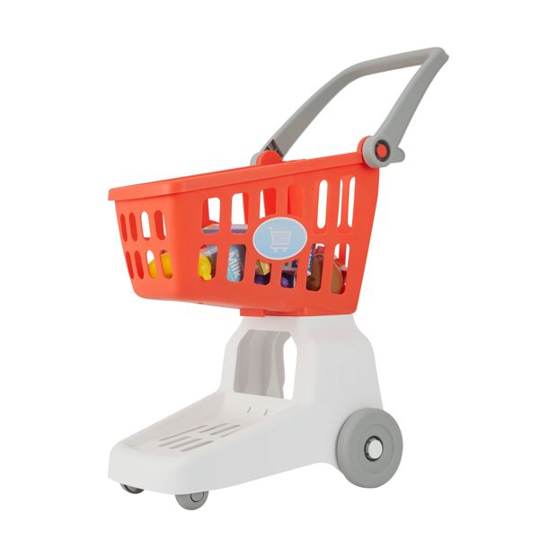 Shopping Trolley & Food 18 Piece Playset - Anko