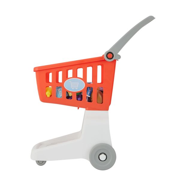 Shopping Trolley & Food 18 Piece Playset - Anko