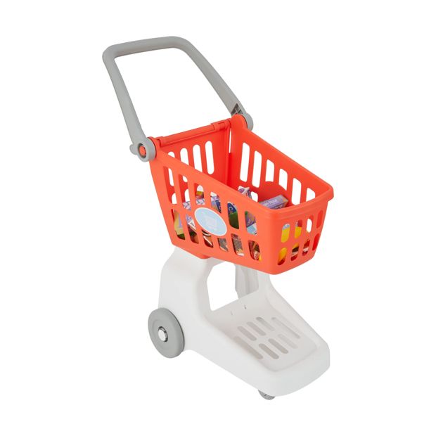 Shopping Trolley & Food 18 Piece Playset - Anko