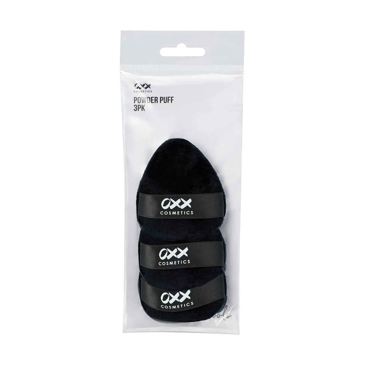 OXX Cosmetics 3 Pack Powder Puff - Black