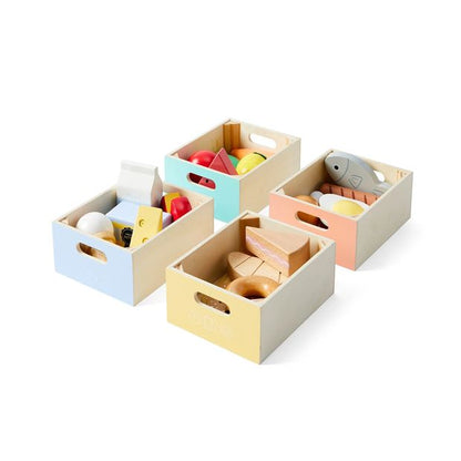 Wooden Food Groups Multipack - Anko