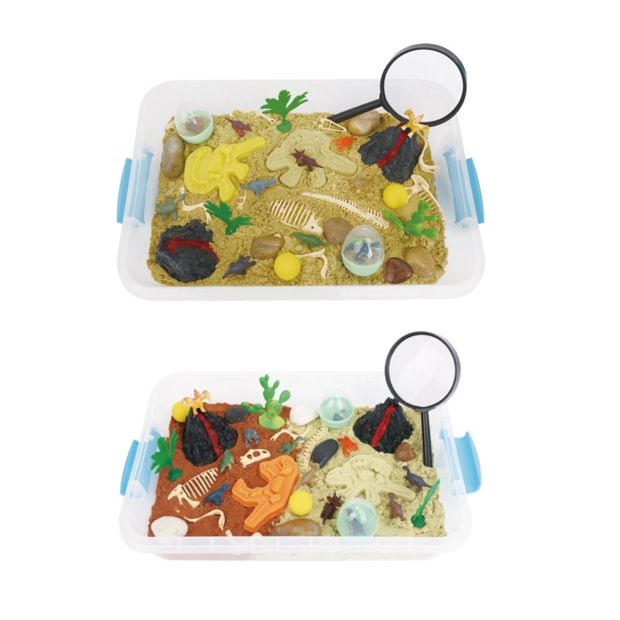Dinosaur Discovery Sensory Bin Set, Assorted - Anko