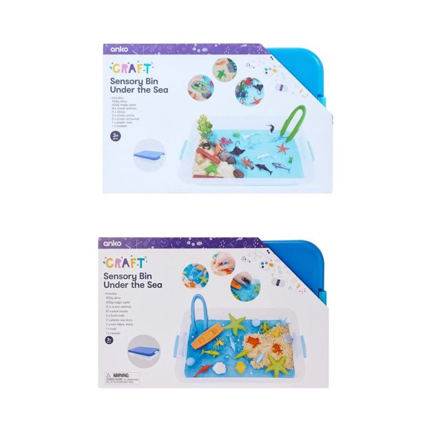 Under the Sea Sensory Bin Set, Assorted - Anko