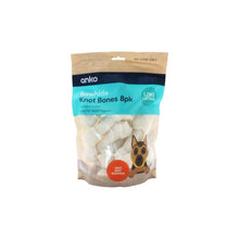 Pet Treat Rawhide Knot Bones 8 Pack - Anko