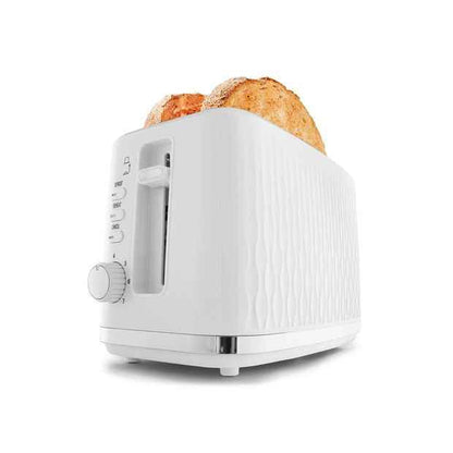 2 Slice Toaster, White - Anko