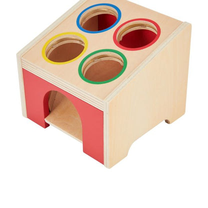 Wooden Hammer Pound Cube, 6 Pieces - Anko