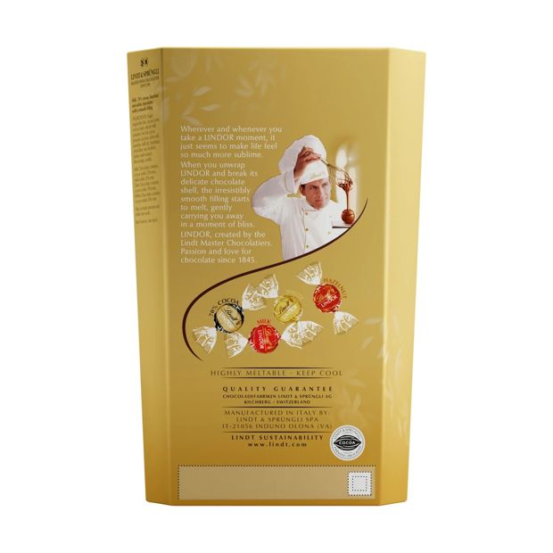 Lindt LINDOR Assorted Chocolate Cornet 333g