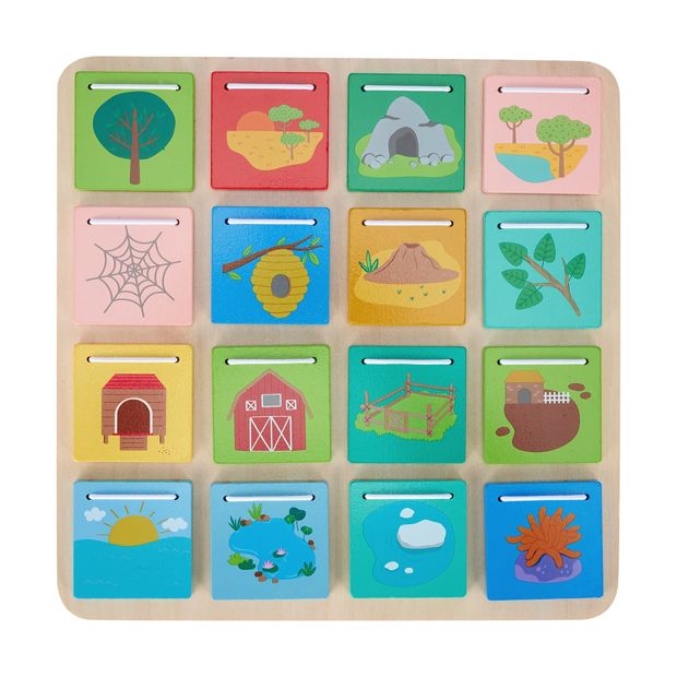 Wooden Lift and Reveal Board - Anko
