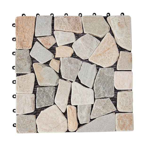 Decking Tiles, 4 Pack - Anko