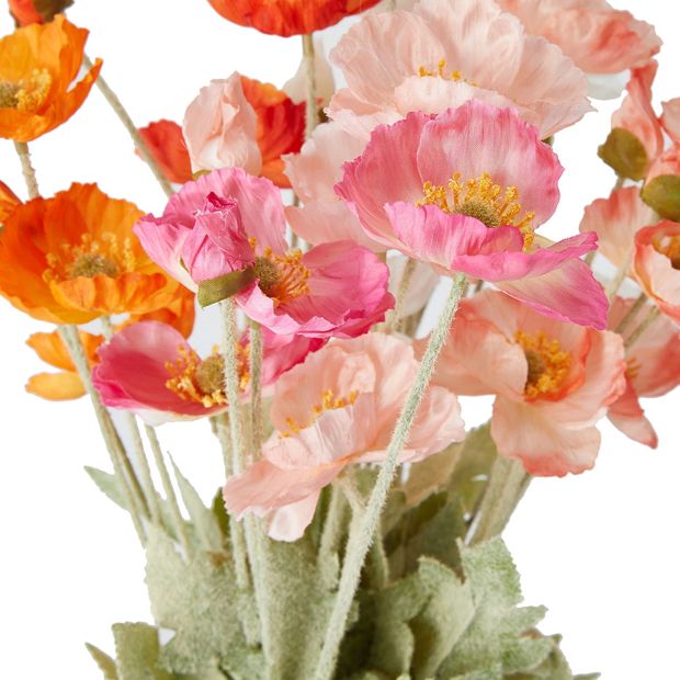 Artificial Poppies Bunch - Anko