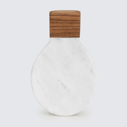 Marble & Acacia Spoon Rest - Anko
