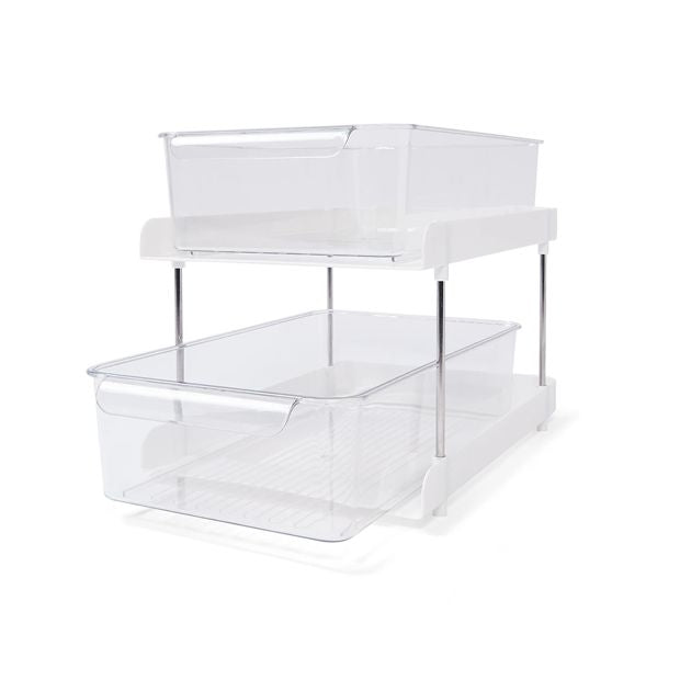 Storage Drawers, 2 Tier - Anko