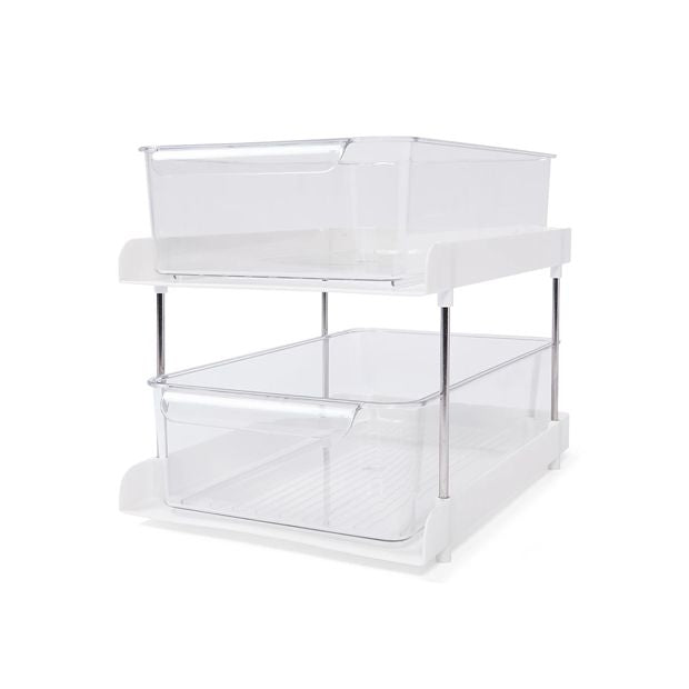 Storage Drawers, 2 Tier - Anko