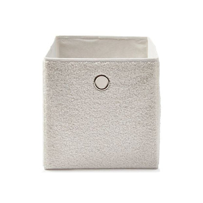 Collapsible Boucle Storage Cube - Anko
