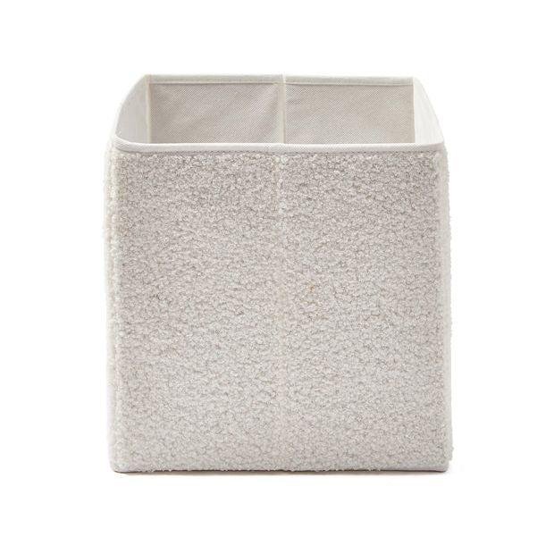 Collapsible Boucle Storage Cube - Anko