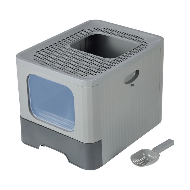 Cat Litter Box Dual Entry - Anko