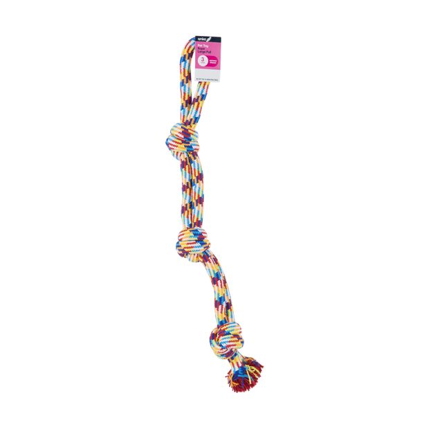 Pet Pull Rope Toy, Large - Anko