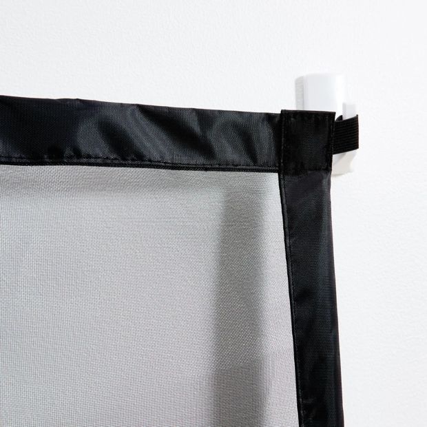 Portable Pet Mesh Barrier for Doorways and Stairs