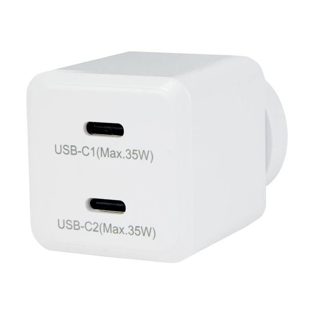 35W USB-C Dual Wall Charger - Anko