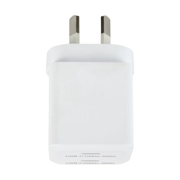 35W USB-C Dual Wall Charger - Anko