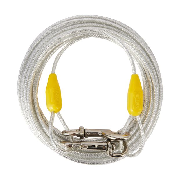 Pet Tie Out Cable, 10m - Anko