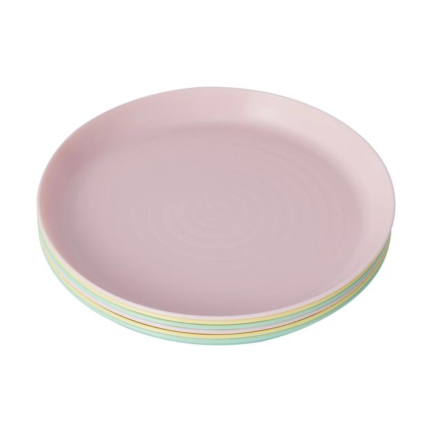 Pastel Plates, 6 Pack - Anko