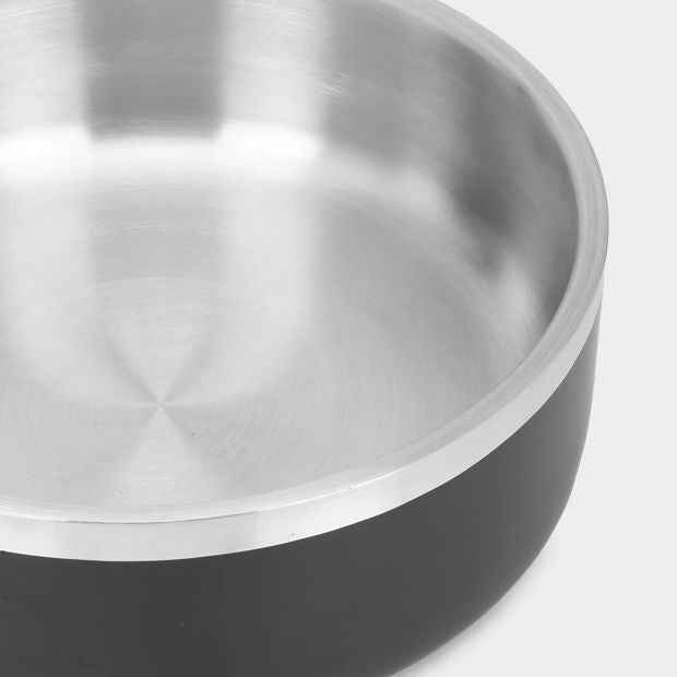 Pet Metal Bowl, Double Wall - Anko