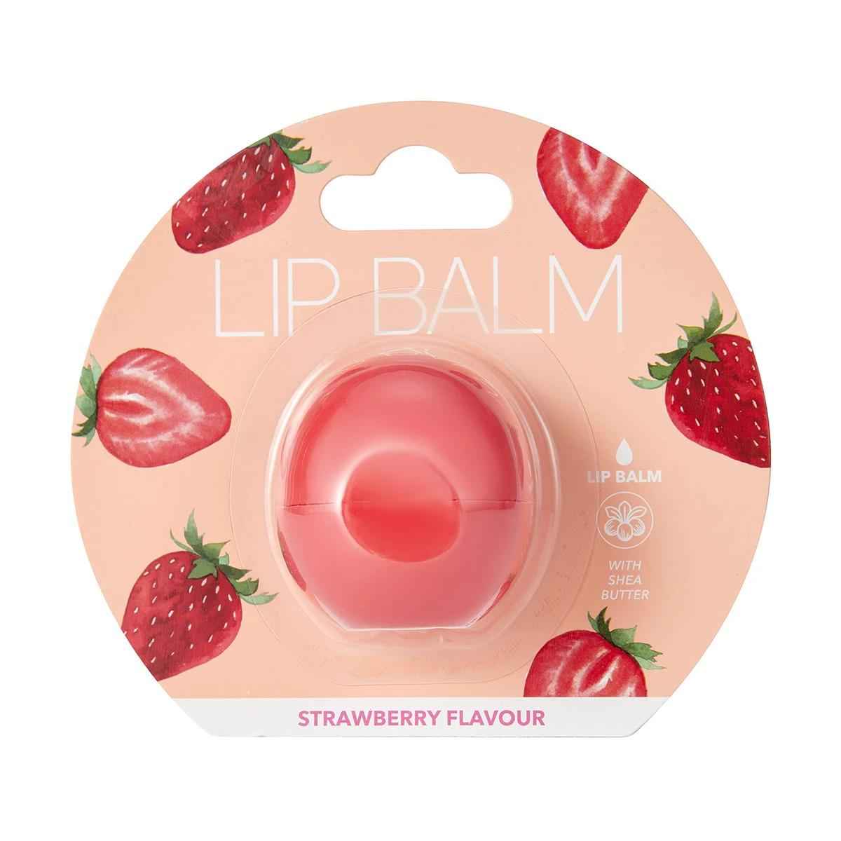Lip Balm - Strawberry Flavour and Shea Butter