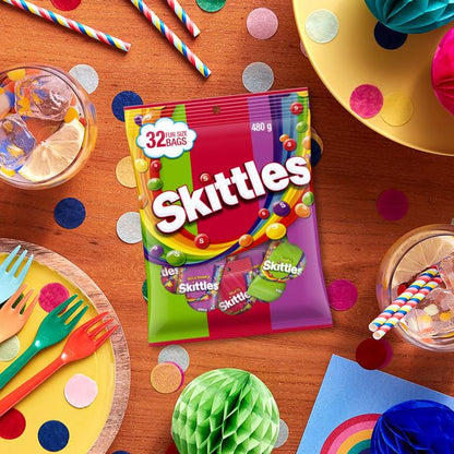 32 Pack Skittles Variety Pack 480g