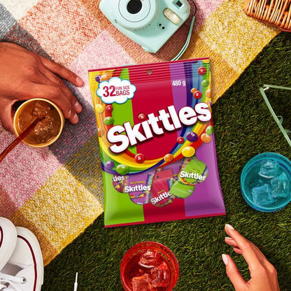32 Pack Skittles Variety Pack 480g