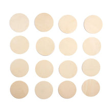 Plywood Coasters, 16 Pack - Anko