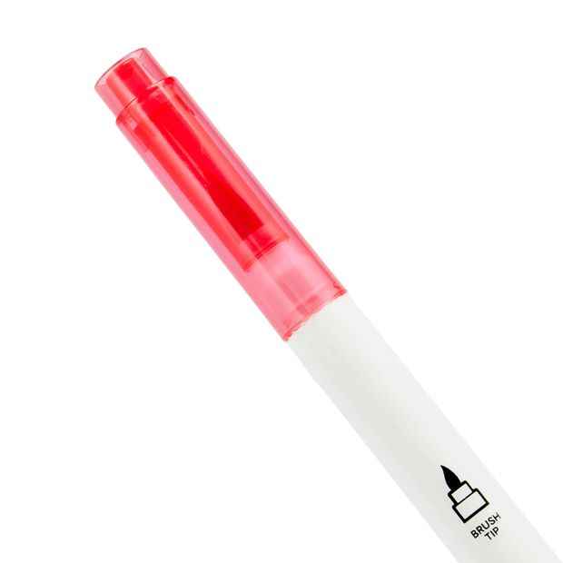 Dual Tip Brush Markers, 24 Pack - Anko