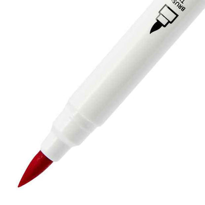 Dual Tip Brush Markers, 24 Pack - Anko