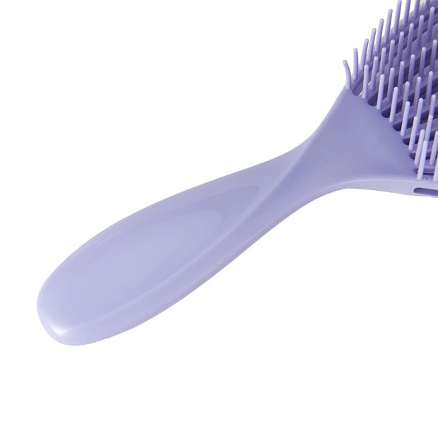 Large Detangling Hair Brush - Purple