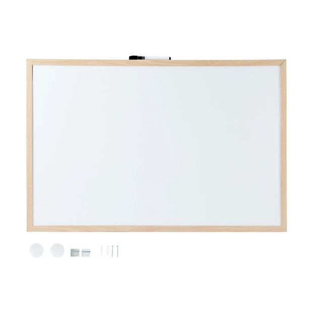Anko Magnetic Whiteboard 50cmx75cm