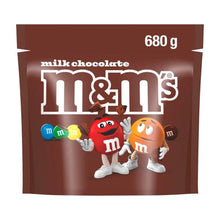 M&M'S MILK CHOCOLATE SNACK & SHARE PARTY BAG 680G
