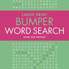 Large Print Bumper Word Search