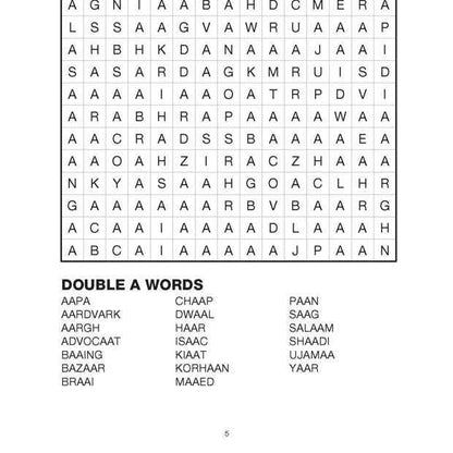 Large Print Bumper Word Search