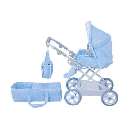 Deluxe Toy Pram & Bag, 4 Piece  Set - Anko