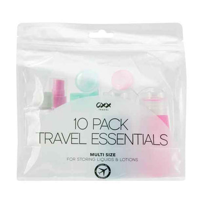 10 Pack Travel Solutions Essentials