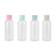 4 Pack Travel Solutions Flip Top Bottles