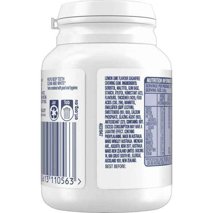 Wrigley's Extra White Lemon Lime Flavour Chewing Gum 64g