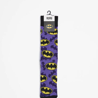 Retro Batman Logo Crew Socks - Swag