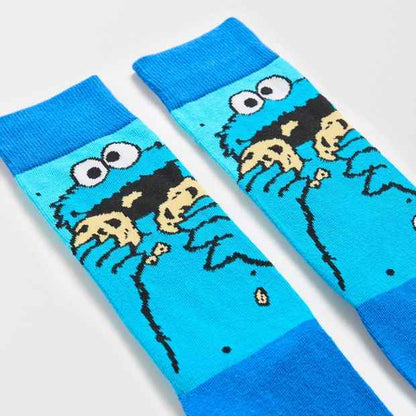 Cookie Monster Licensed Crew Socks - Swag